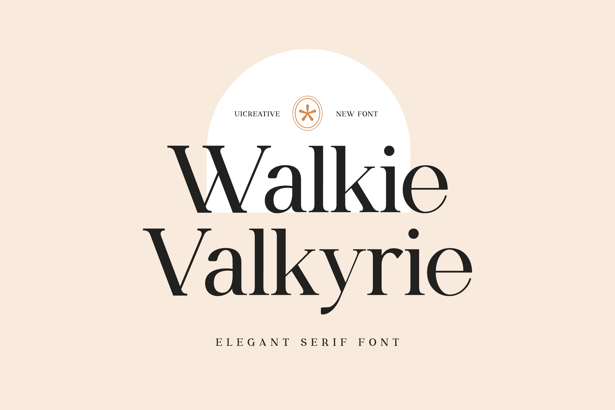 Ejemplo de fuente Walkie Valkyrie #1